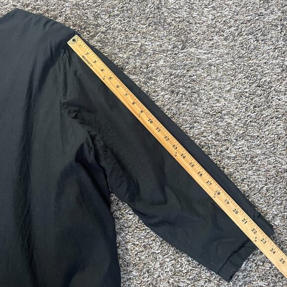 Ulla Popken Jacket Plus Size 32 34 Black Embroidered Colorful Artsy Novelty Boho - Picture 13 of 15